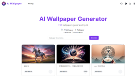 AI Wallpaper Generator：开源人工智能AI壁纸生成器