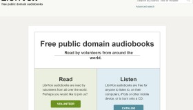 LibriVox：免费非营利性有声读物