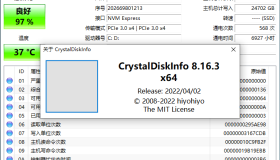 CrystalDiskInfo v9.2.2 免费专业硬盘检测工具正式版