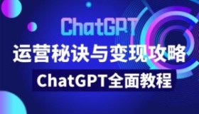 ChatGPT运营秘诀与变现攻略