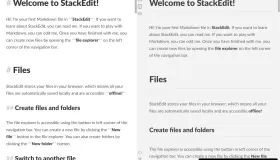 StackEdit：在线Markdown编辑器