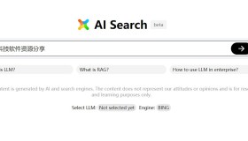 Search with AI：一个基于AI大语言模型（LLM）的开源搜索引擎