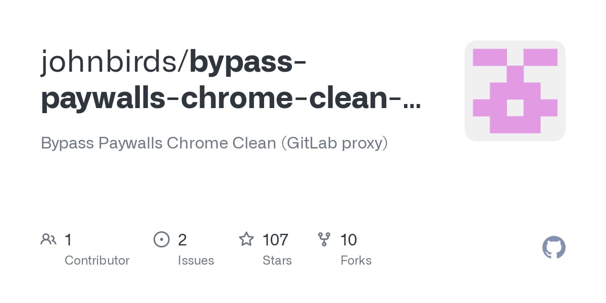 越过付费墙插件 v3.5.12 Bypass Paywalls Chrome Clean