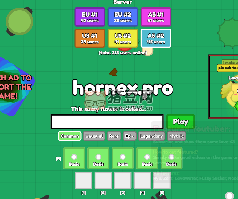 hornex.pro：在线多人网页游戏