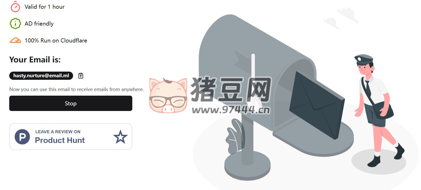 Email.ML：一款完全在 Cloudflare 上运行的临时邮箱工具