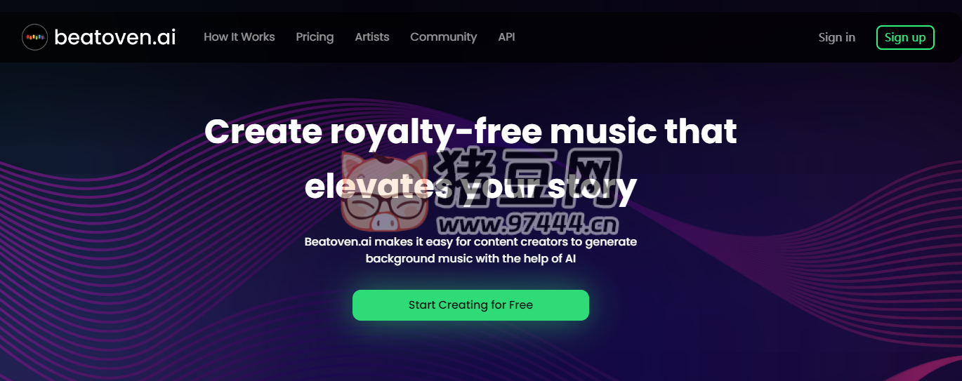 Beatoven AI:免版税人工智能 AI 音乐生成器 Beatoven AI:免版税人工智能 AI 音乐生成器