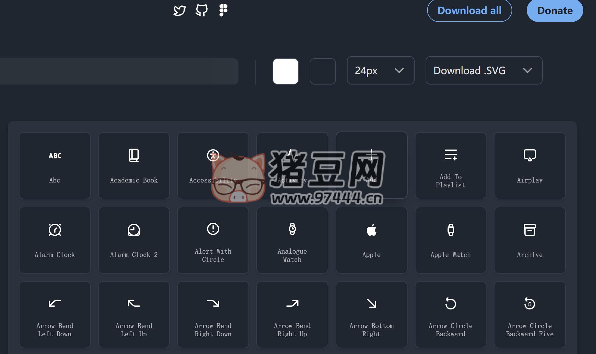 IconBrew：免费在线开源 SVG 图标库
