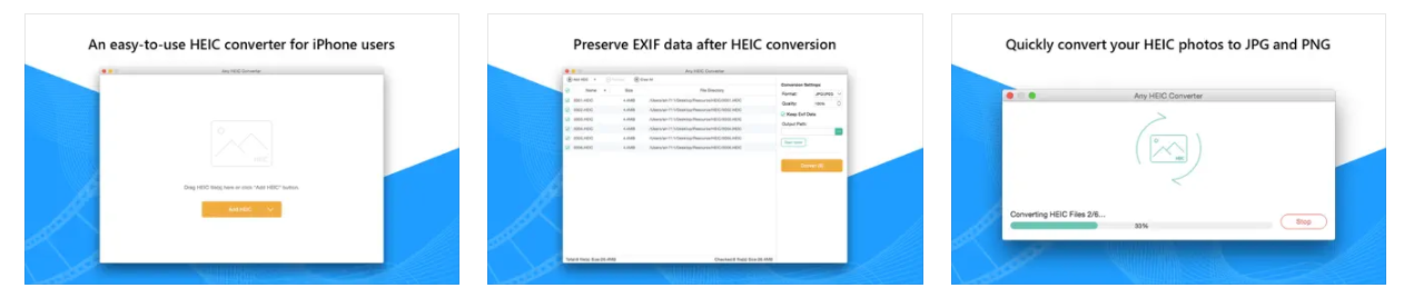 Any HEIC Converter-HEIC to JPG v1.0.25 将 HEIC 图像快速转换为 JPEG 等格式