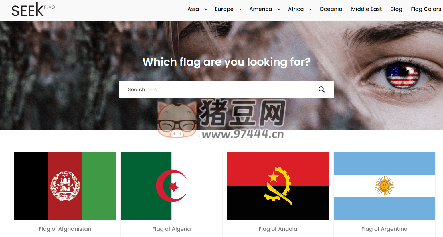SEEK FLAG：世界国旗大全，SVG/PNG 格式免费下载