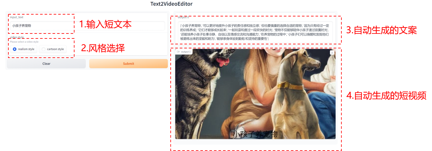 Open Chat Video Editor：开源的短视频生成和编辑工具