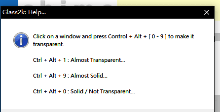 摸鱼神器 v1.0 任务栏图标（非右下角）隐藏 + 软件窗口透明
