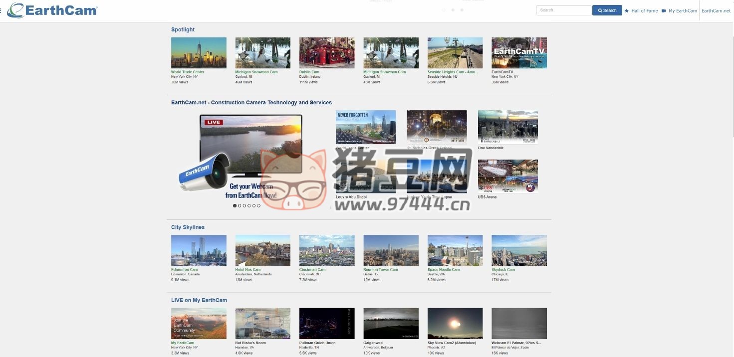 Earthcam：地球摄像头，带你探索全球在线摄像头