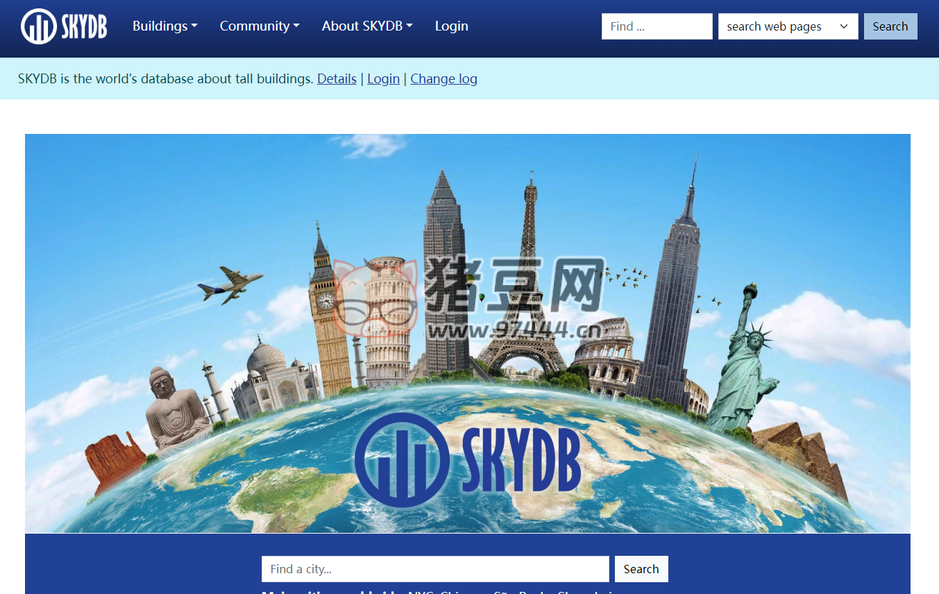 SKYDB:全球摩天大楼和高层建筑数据库 SKYDB:全球摩天大楼和高层建筑数据库