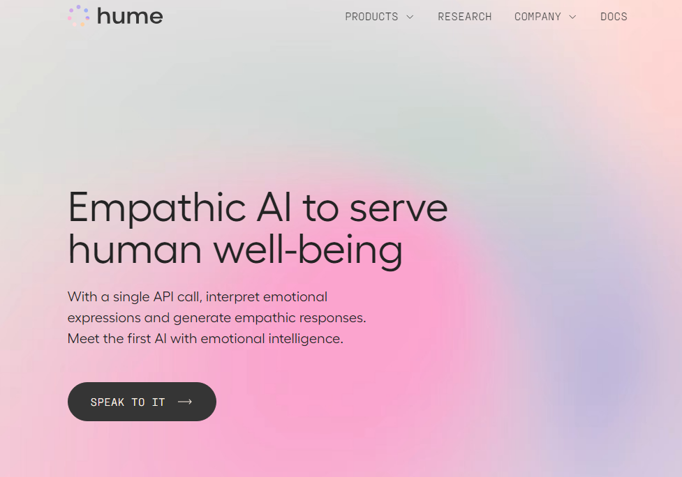 Hume AI：具备人类情感感知的 AI 对话机器人
