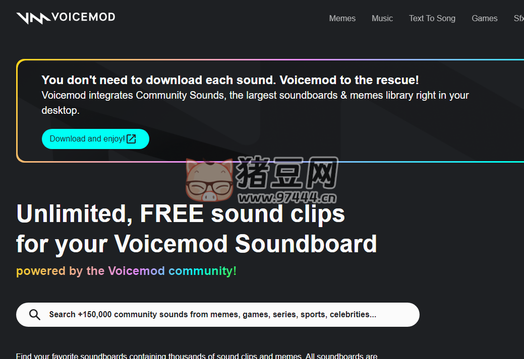 voicemod：提供无限、免费的声音剪辑，还有 AI 生成的歌曲