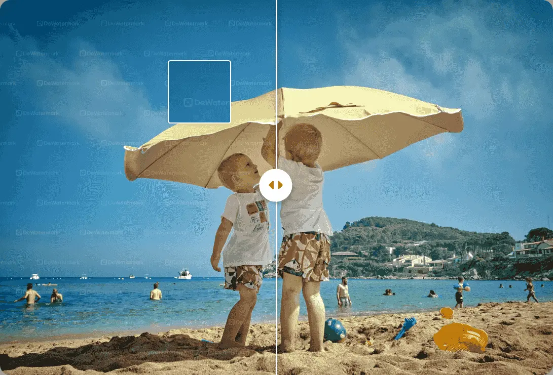 AI 去水印：在线去除图片水印的 AI 工具