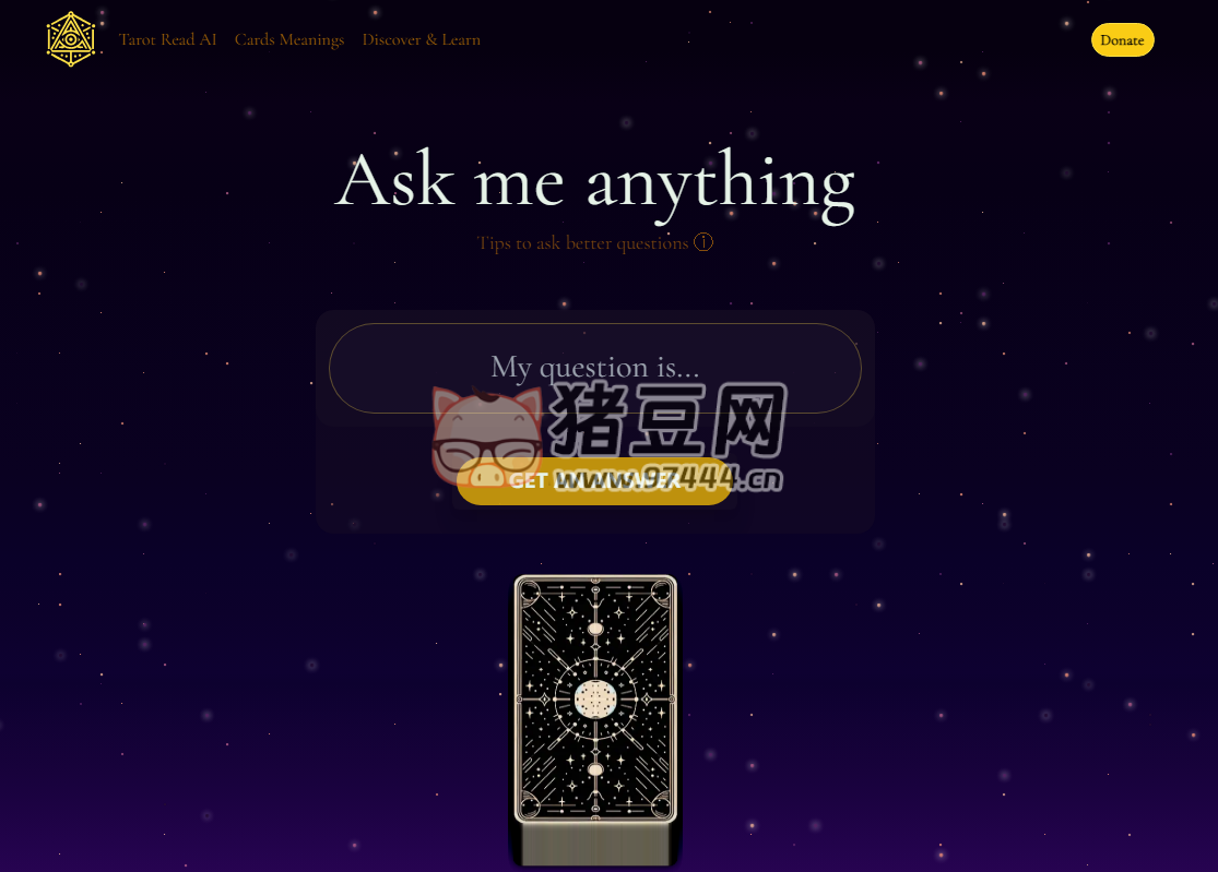 Tarot Read AI：免费 AI 塔罗牌解读