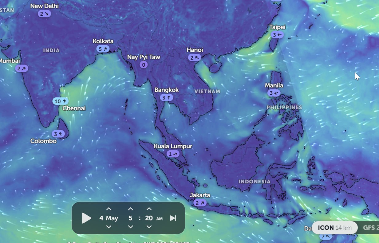 Zoom Earth：一个提供卫星地图和实时气象信息的网站