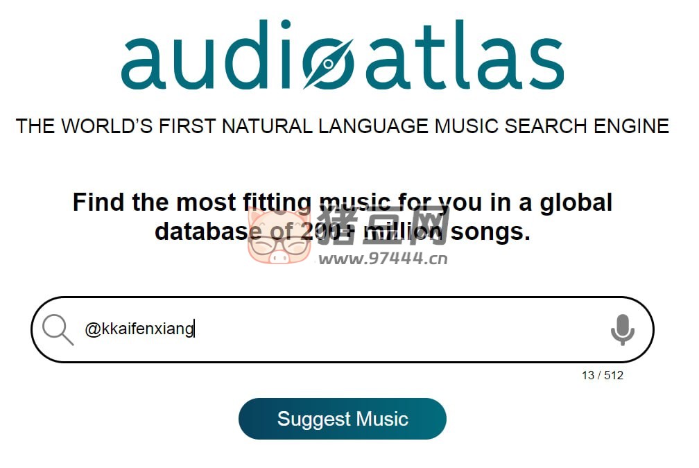 Audioatlas：一款自然语言音乐搜索引擎