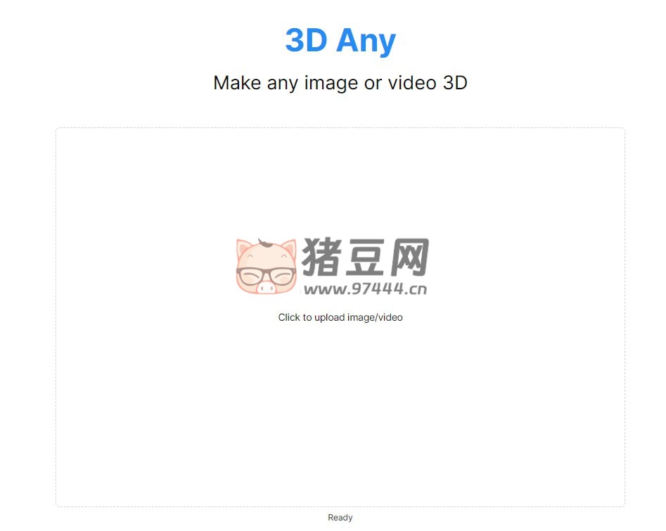 3D Any：图片或视频转换为 3D 视觉效果