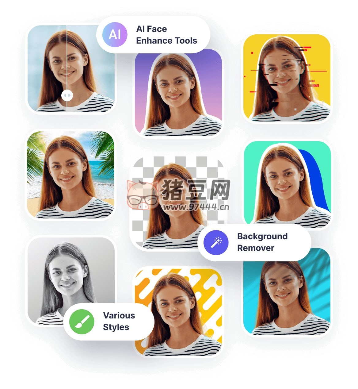 PFPMaker：一个免费的在线个人头像生成工具