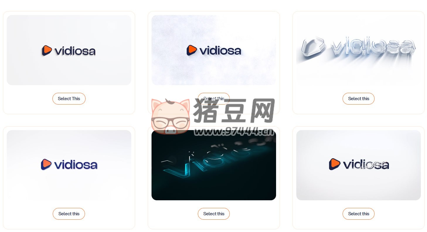 Vidiosa：品牌 logo 动漫生成