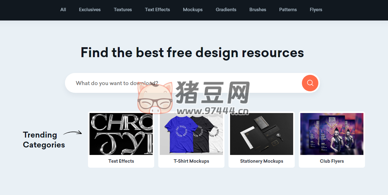 ResourceBoy：最好海量免费设计资源