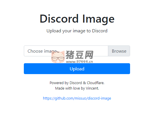 discord-image：基于 Discord 的开源免费图床