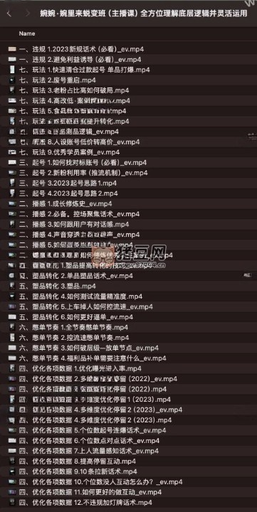 婉婉·婉里来蜕变班(主播课)全方位理解底层逻辑并灵活运用 婉婉·婉里来蜕变班(主播课)全方位理解底层逻辑并灵活运用