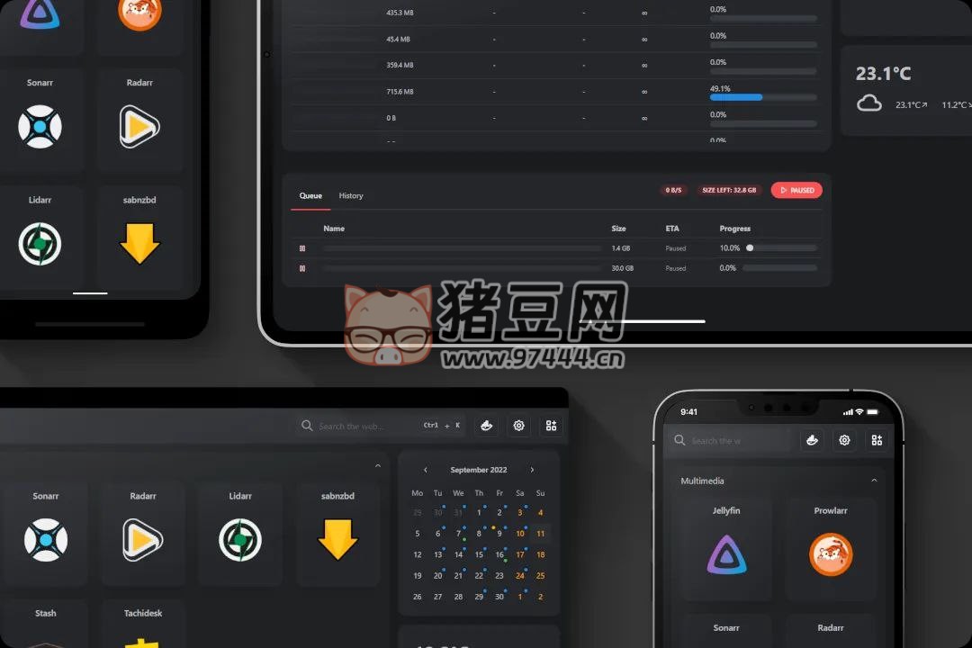 Homarr：开源时尚现代化应用和服务器仪表盘