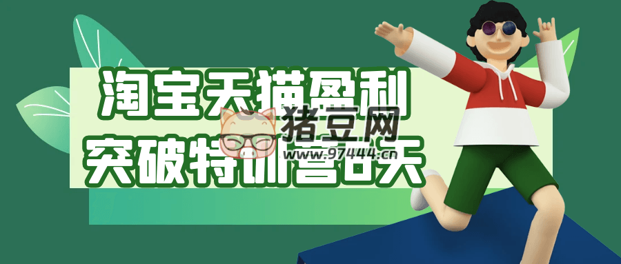 淘宝天猫盈利突破特训营 6 天