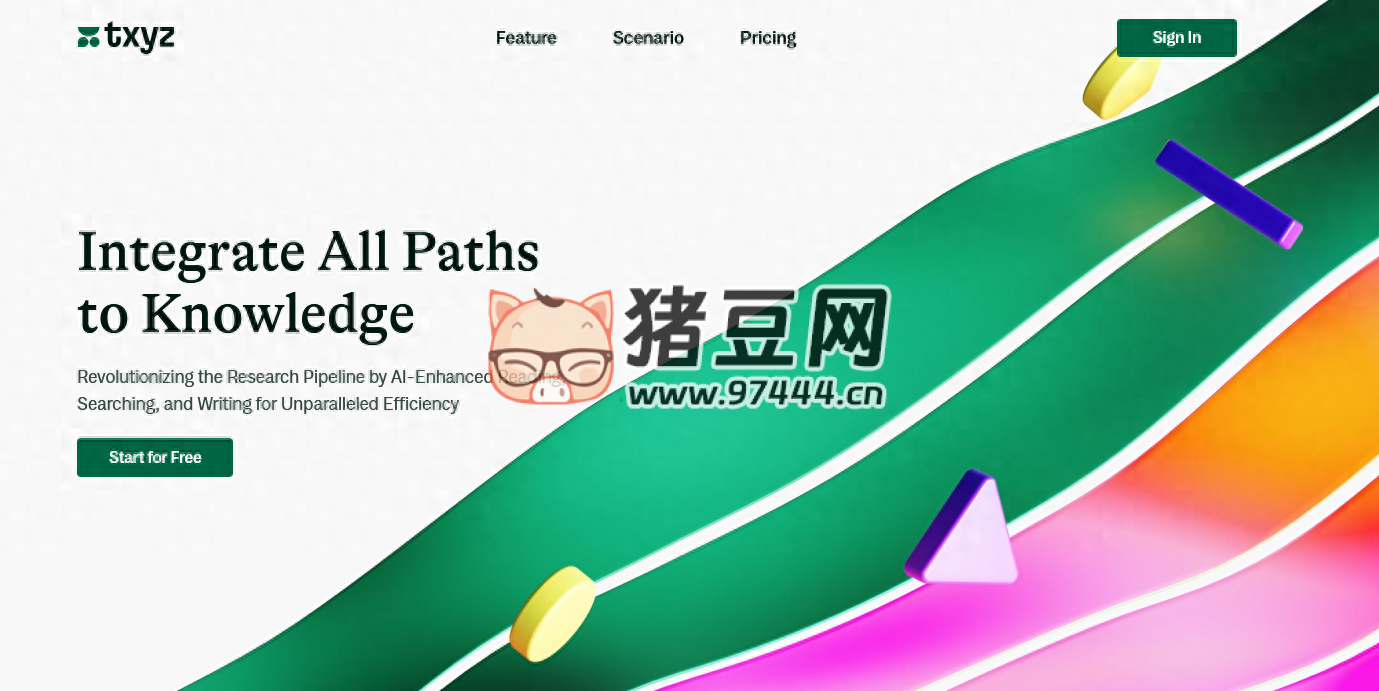 txyz.ai：AI 帮你快速 get 研究重点，告别熬夜翻文献