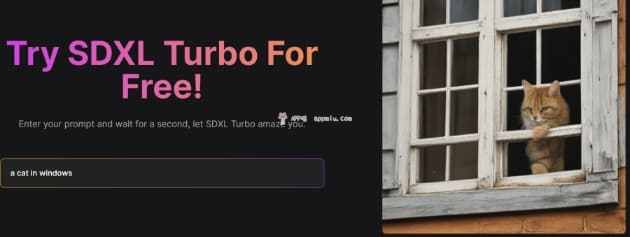 SDXL Turbo AI- 在线免费使用文生图模型 SDXL 的网站，实时生成，速度超快