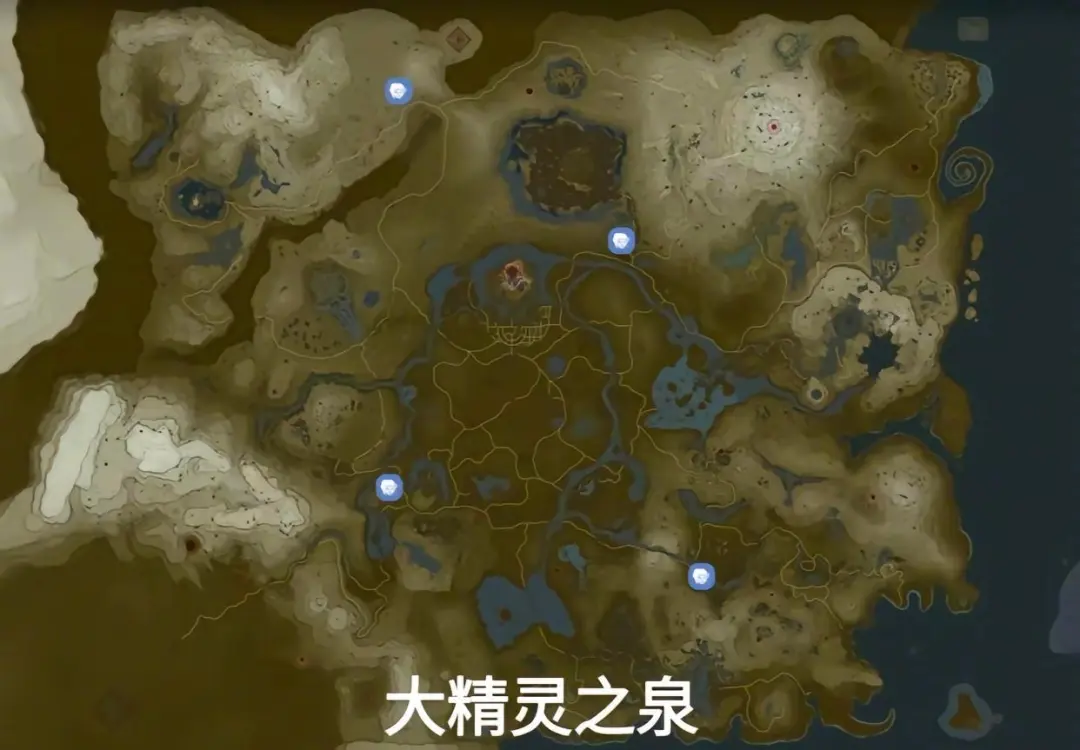 《王国之泪》高清地图标点汇总 《王国之泪》高清地图标点汇总