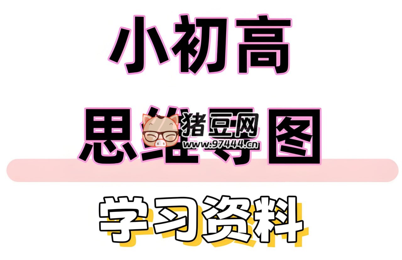 小初高各科思维导图 (图片版)
