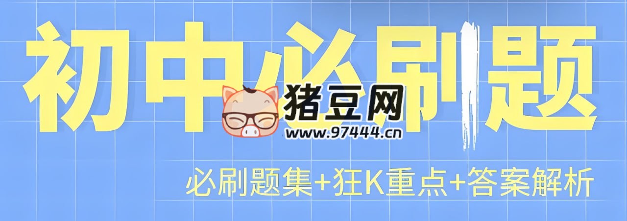 理想树《初中必刷题·下册 (2025 年春教材同步版)》