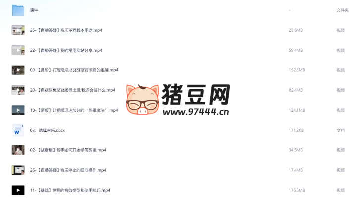 百万剪辑狮：人人都能听懂的剪辑课