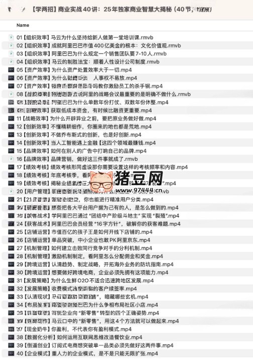 商业实战 40 讲：25 年独家商业智慧大揭秘