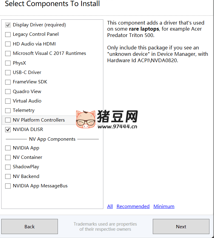NVCleanstall 驱动安装 v1.18