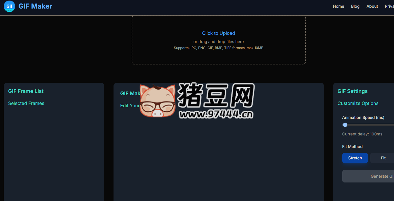 GIF Maker Free：免费在线 GIF 创建工具
