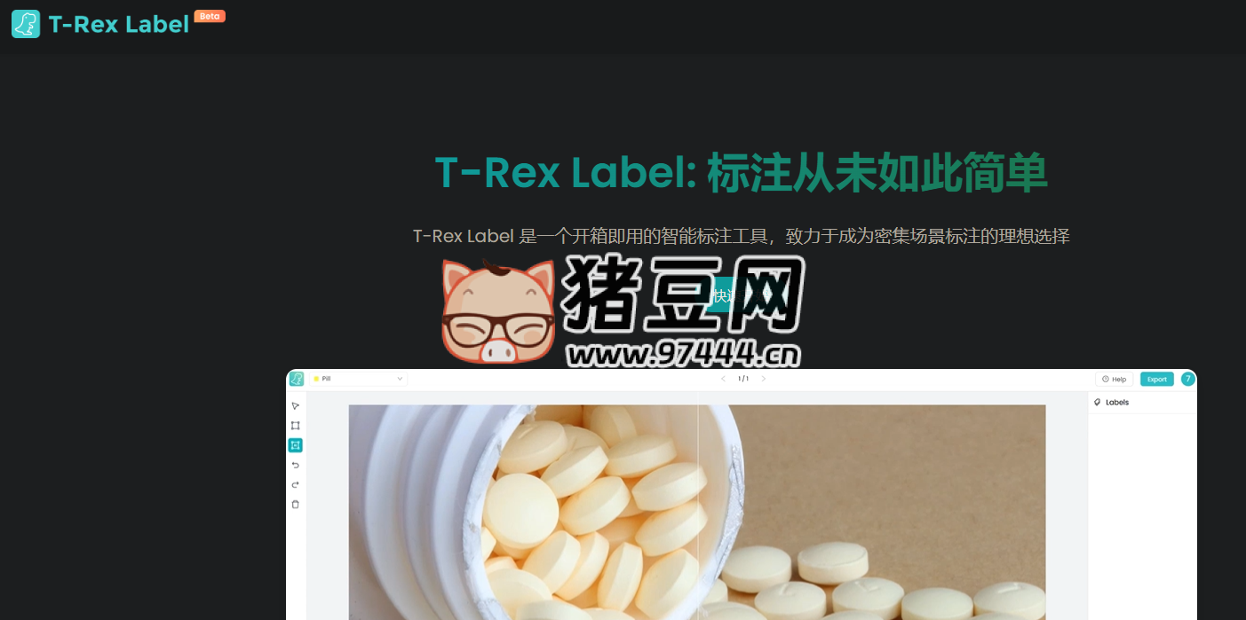 T-Rex Label：开箱即用的 AI 智能标注工具
