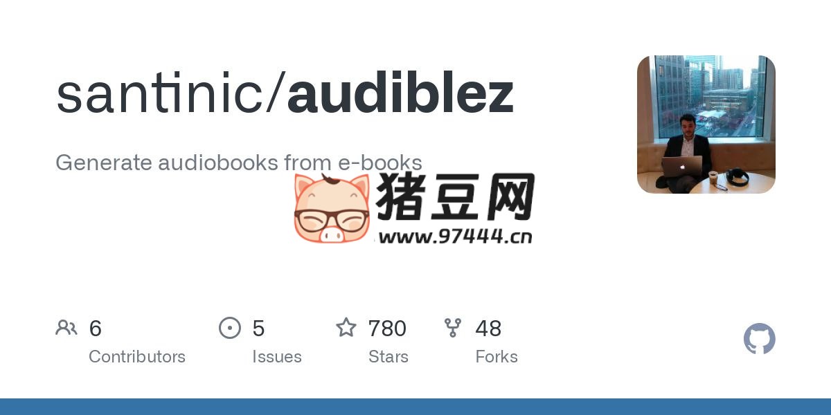 Audiblez：开源电子书转有声读物工具
