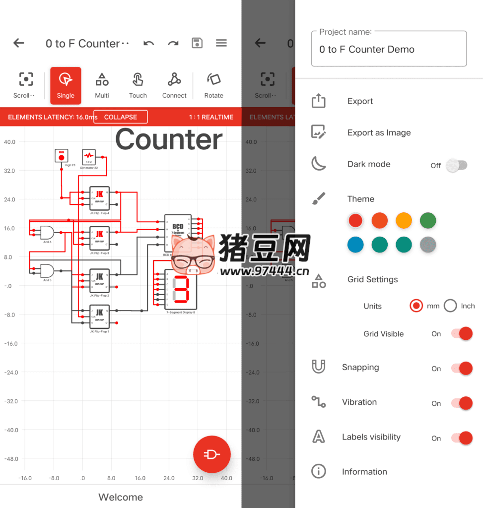 Logic Circuit Simulator Pro 逻辑电路模拟器 v38.1.3 专业版