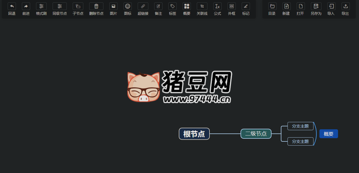 思维导图工具：免费在线使用，实时编辑、自动保存，多样样式