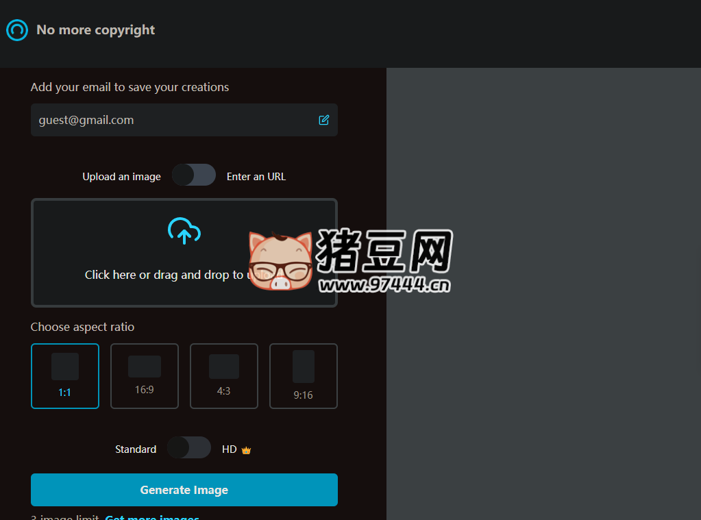 No More Copyright:AI 无版权图片生成工具,基于 GenAI 的无版权图片生成利器 No More Copyright:AI 无版权图片生成工具,基于 GenAI 的无版权图片生成利器